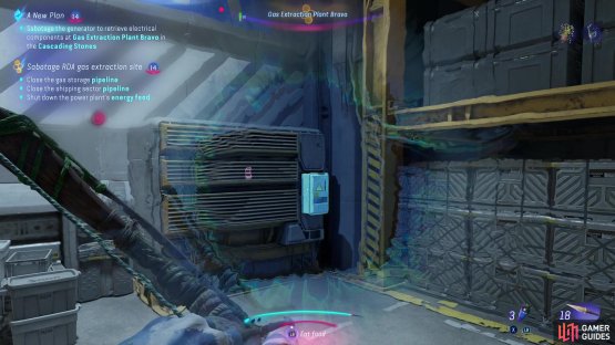 and grab the components from this spot.