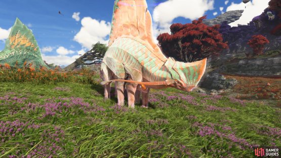 The Colossus&rsquo; weakspots are on either side, by its front legs.