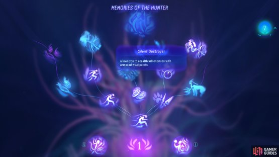 The Silent Destroyer skill, from The Hunter skill tree, is by far the most useful for stealth-based combat.