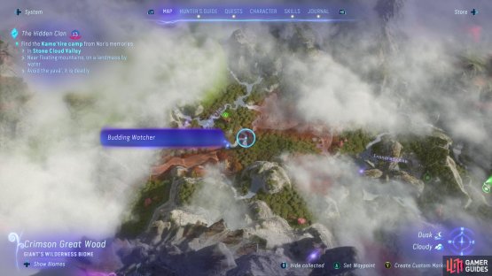 Head northeast of Giant&rsquo;s Bane