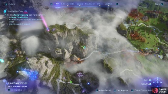 Head north of Warriors Plunge