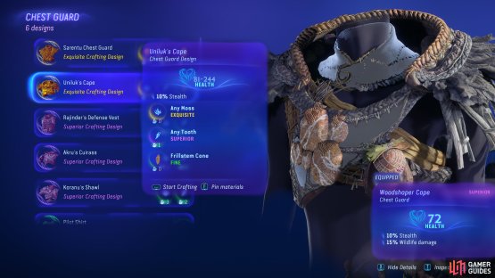 Uniluk&rsquo;s Set focuses on perks that increase your Strength