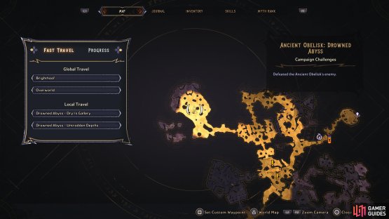 Head to this location in the Drowned Abyss