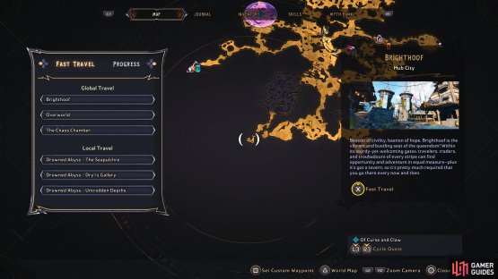 Head to this location of the Drowned Abyss
