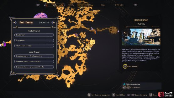 Head to this location of the Drowned Abyss