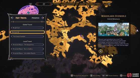 Head to this location of the Drowned Abyss