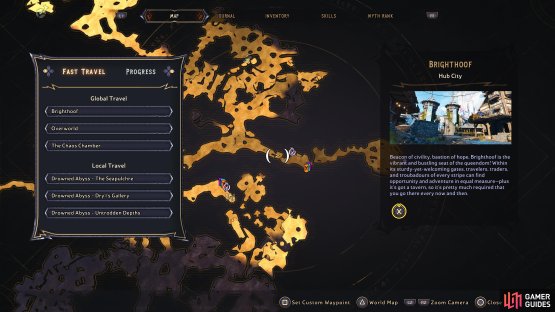 Head to this location of the Drowned Abyss