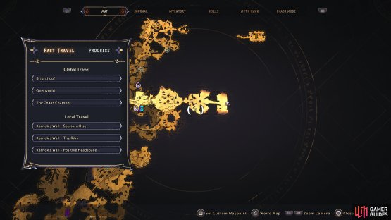 Head to this location of Karnoks Wall