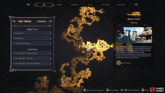 Head to this location of Karnoks Wall