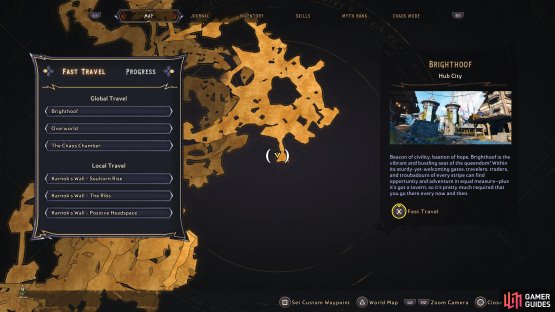 Head to this location of Karnoks Wall