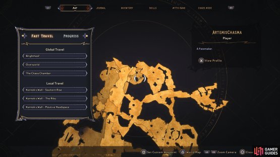 Head to this location of Karnoks Wall