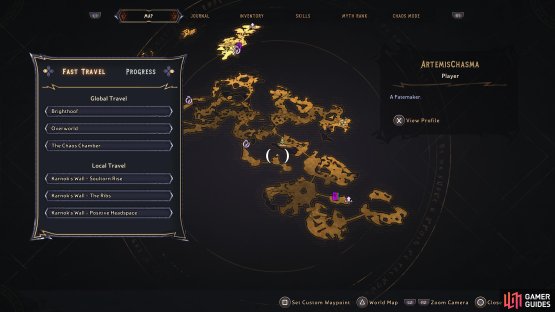Head to this location of Karnok&rsquo;s Wall