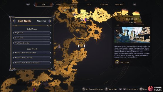 Head to this location of Karnoks Wall