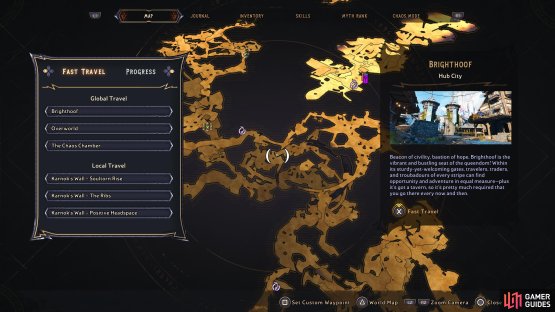 Head to this location of Karnok&rsquo;s Wall