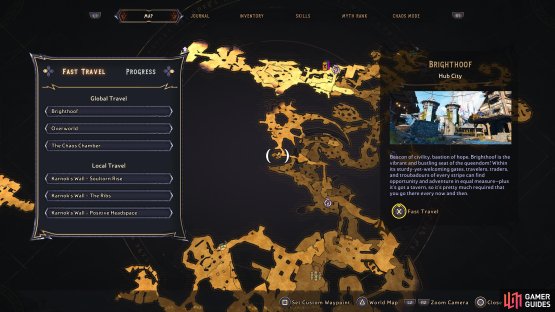 Head to this location of Karnoks Wall