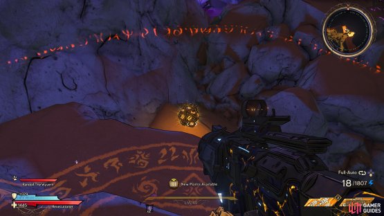 to find the Lucky Dice sitting at the bottom of a Kwartz Hole. 