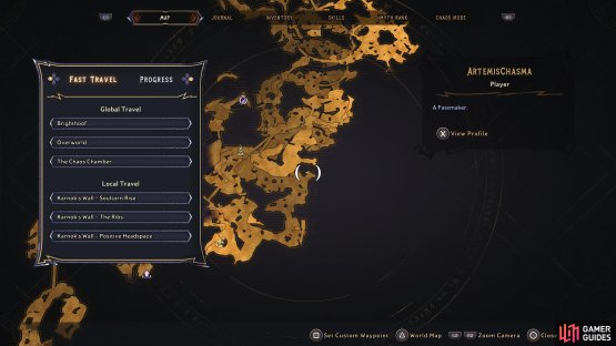 Head to this location of Karnoks Wall