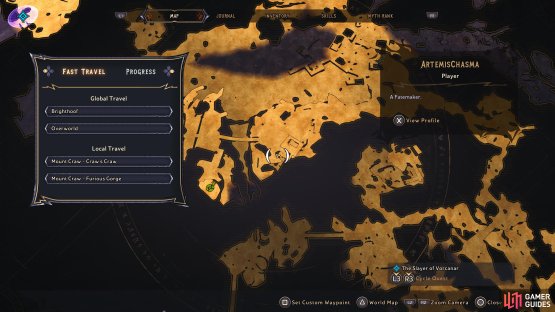 Head to this location 