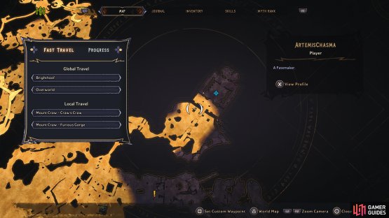 Head to this location on the map