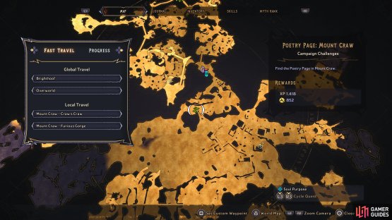 Head to this location in The Sootsteps
