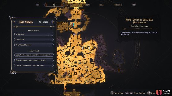 Head to this location of The Cairn City 