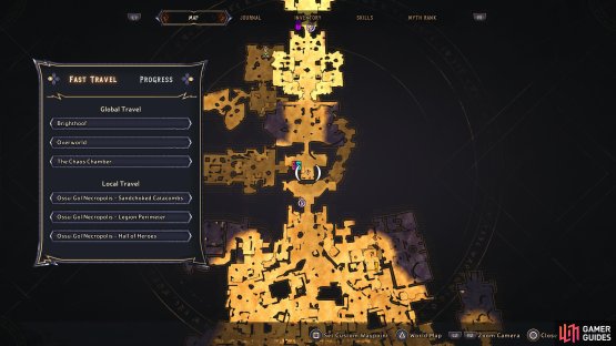 Head to this location of Ossu-Gul Necropolis