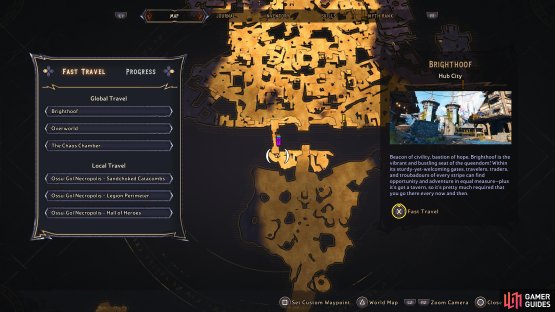 Head to this location of Ossu-Gul Necropolis
