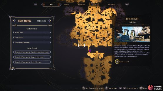 Head to this location of Ossu-Gul Necropolis