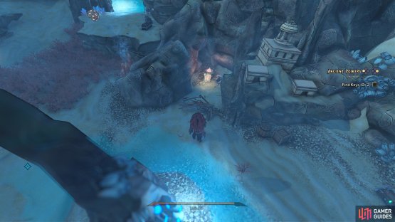 to find the third Poetry Page sitting on the wall behind a dungeon. 
