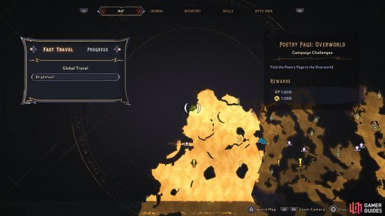 Head to this location of the Overworld