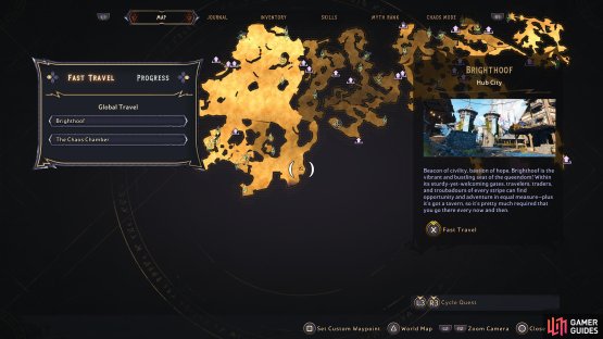 Head to this location of the Overworld