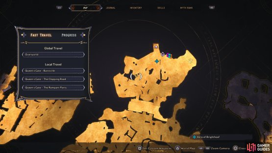 Head to this location on the map