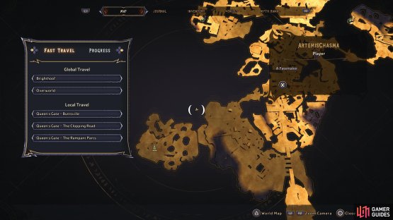 Head to this location of the Queen&rsquo;s Gate