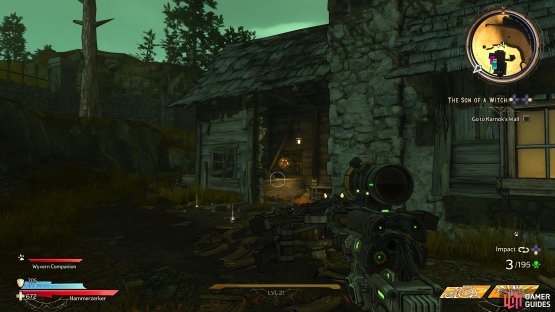 to find the first Lucky Dice sitting inside a small room to the back of the building. 