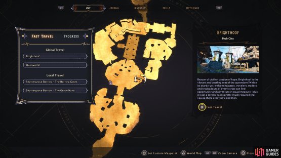 Head to this location in Shattergrave Barrow
