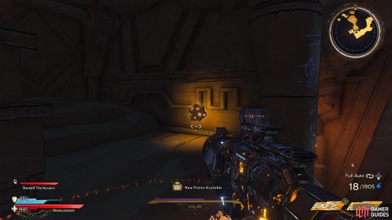 to find the Lucky Dice sitting in the corner of the room.