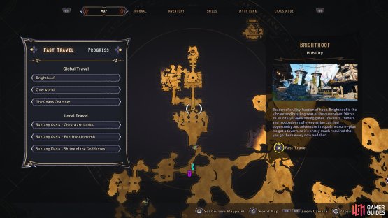 Head to this location of Sunfang Oasis