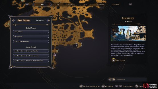 Head to this location of Sunfang Oasis