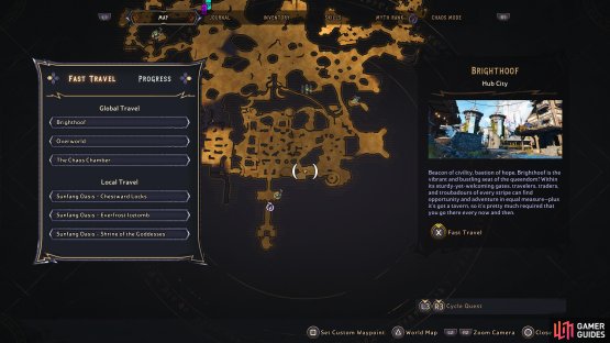 Head to this location of Sunfang Oasis