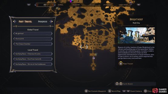 Head to this location of Sunfang Oasis
