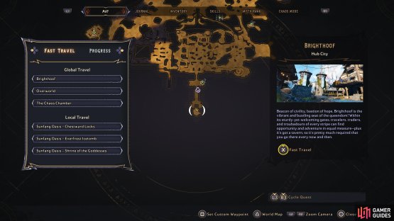Head to this location of Sunfang Oasis