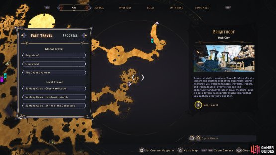 Head to this location of Sunfang Oasis