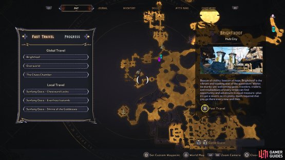 Head to this location of Sunfang Oasis 