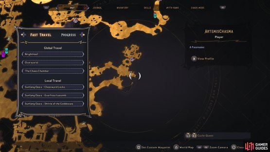 Head to this location of Sunfang Oasis 