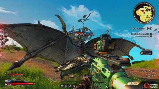 Make sure you keep distance to avoid the dive bomb