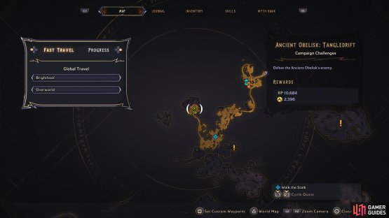 Head to this location in Tangledrift