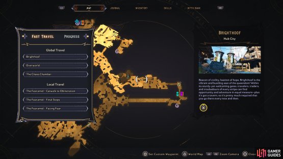 Head to this location on the map