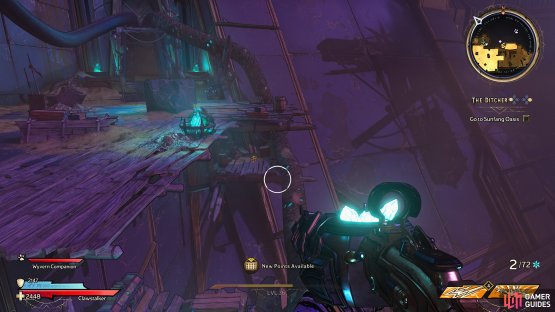 and walk across the pipe to reach the seventh Lucky Dice.