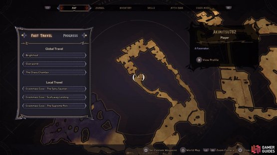 Go to this location on the map to find Lucky Dice #10