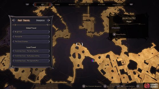 Go to this location on the map to find Lucky Dice #12